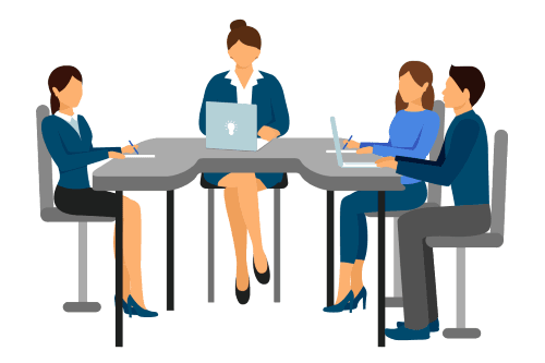 work together