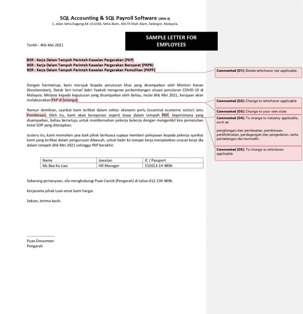 Mco 2021 Sample Letter Cmco Work Letter Employer Sql Account