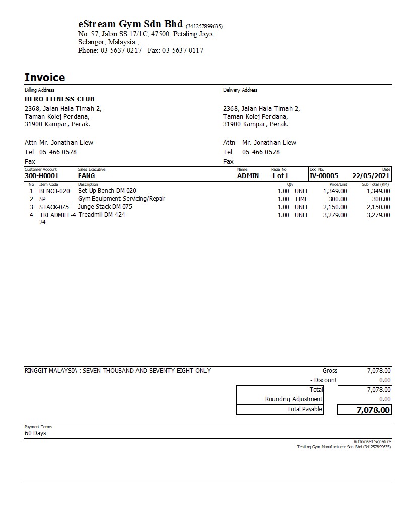 Invoice Format free download  SQL Accounting  SQL Payroll Software